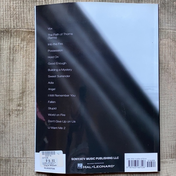 Sarah Mclachlan Sheet Music - Picture 2 of 5